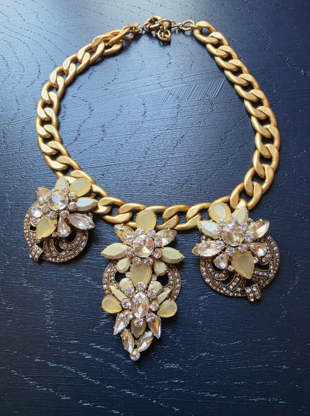 J Crew Crystal Statement Necklace